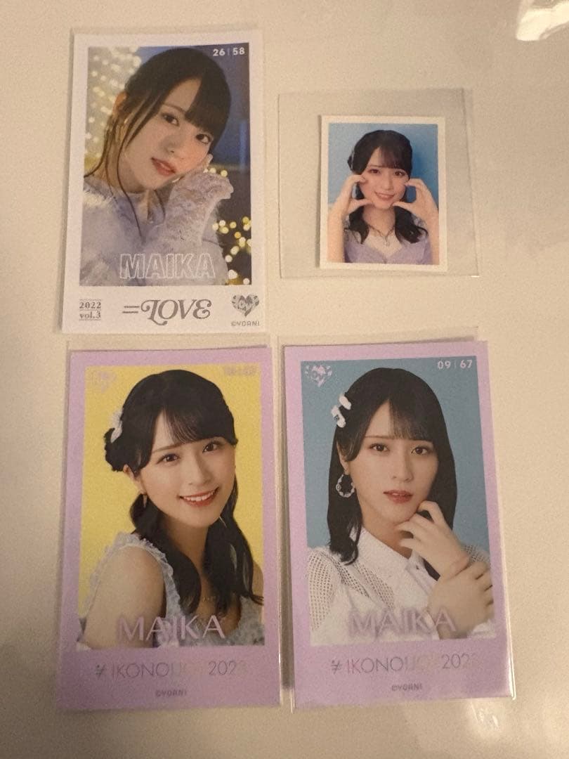 LOVE 佐々木舞香 ミニフォトカード まとめ売り