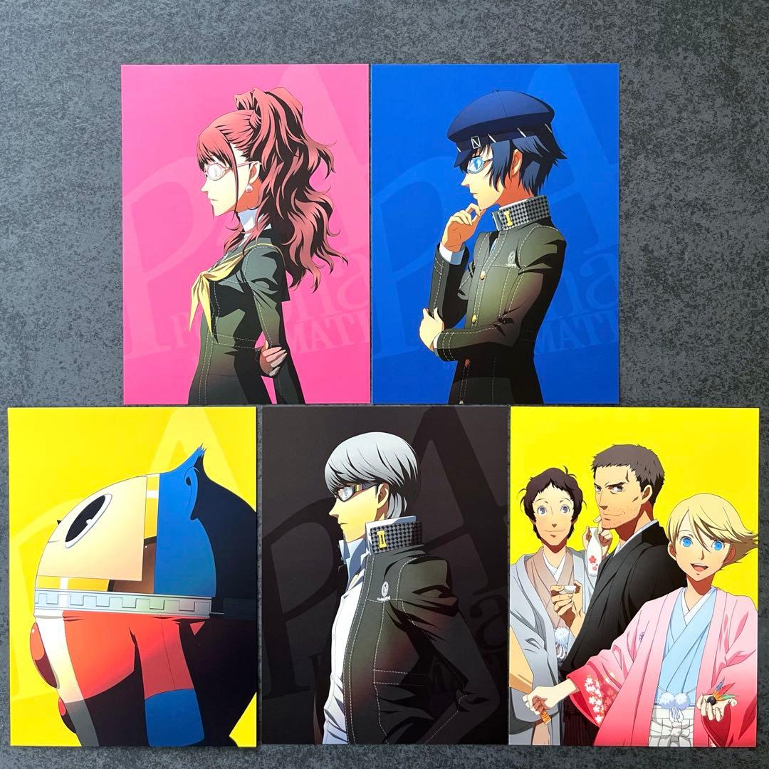 希少 ペルソナ4 イラストカード 鳴上悠 堂島菜々子 足立透 久慈川りせ レア