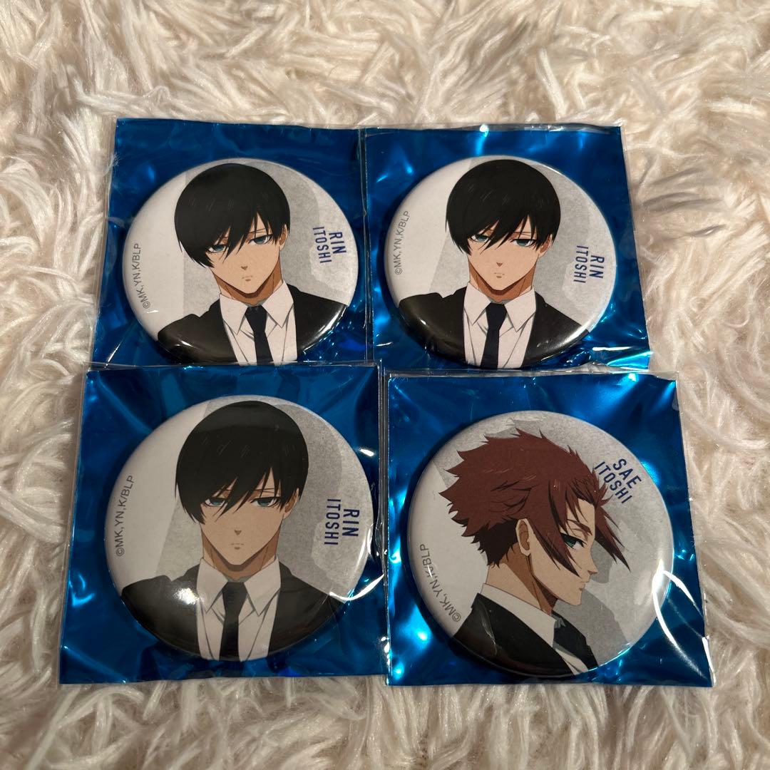 ブルーロックベースヤード缶バッジ糸師冴