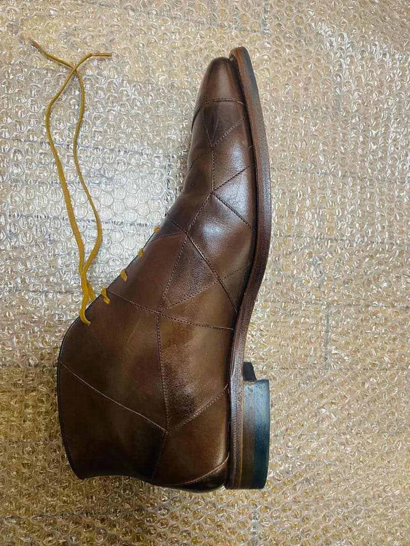 スコッチブラウン　スパイダー　25.5cm EE 美品