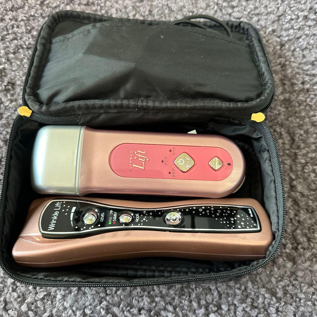 ヤーマン　美顔器　2個セット　フェイササイズリフト　リンクルリフト 1回1分置くだけ。リフトケア特化型美顔器。 「リフトロジー