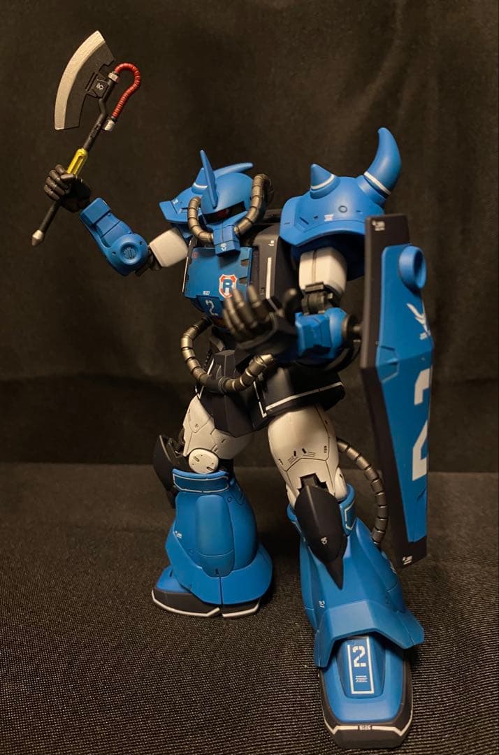 【ガンプラ完成品】　HG プロトタイプグフ　機動実証機　ブルーカラーVer.