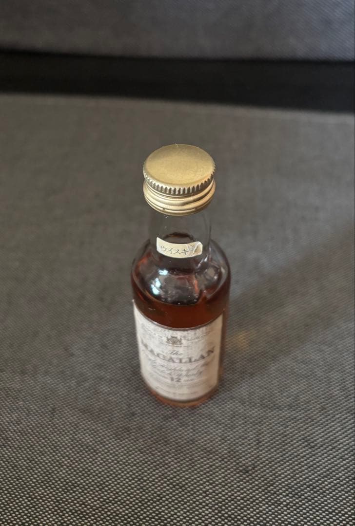 マッカラン12年 ミニチュアボトル 旧ラベル 未開封の通販はau PAY