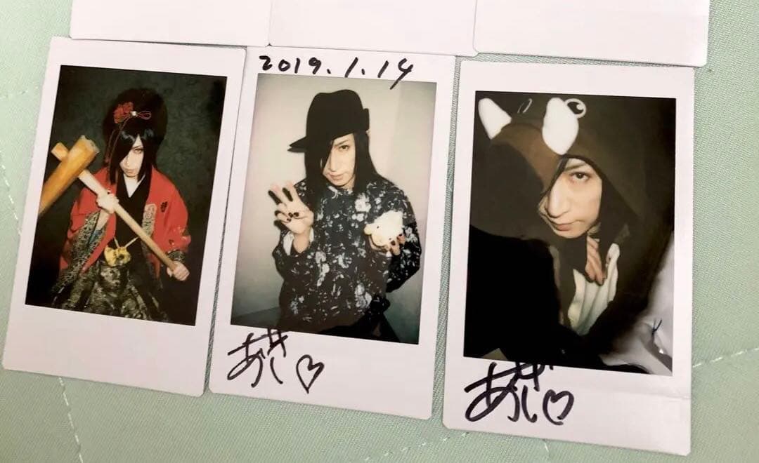 D ASAGI 浅葱 チェキ 2019年 グッズ Ruiza Tsunehito 本