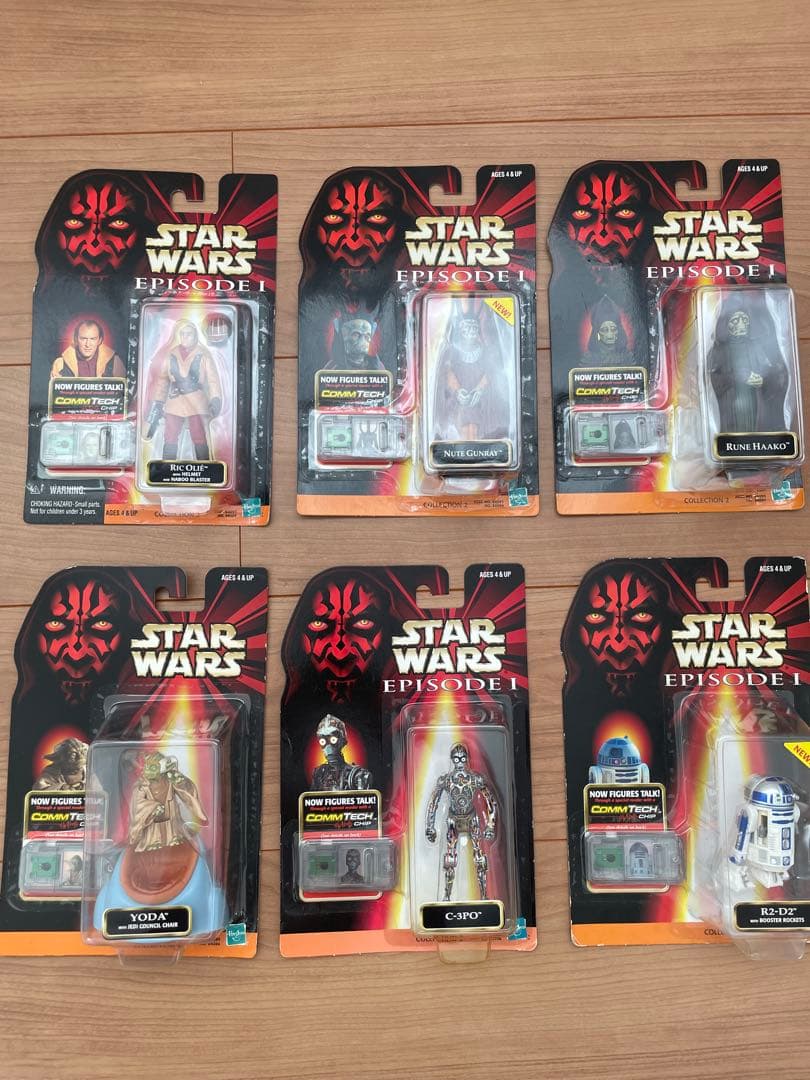 スターウォーズ　旧3部作+エピソード1 フィギュア　32個+コムテックリーダー