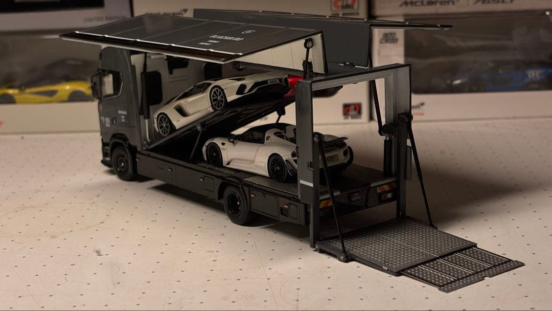 GCD 1/64 Scania S730 ［グレー］