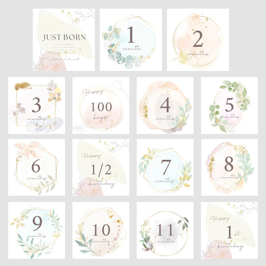 ひまわりページ　マンスリーカード