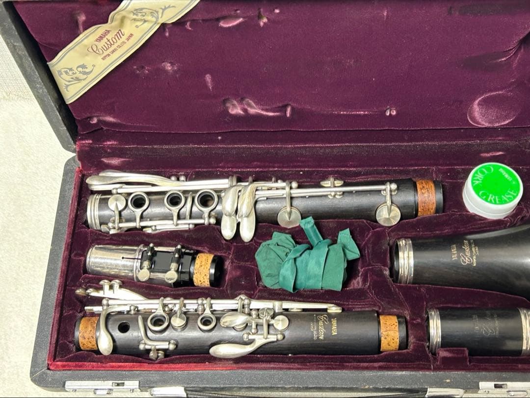 ヤマハ　クラリネット　カスタム　YCL８２　ケース付き