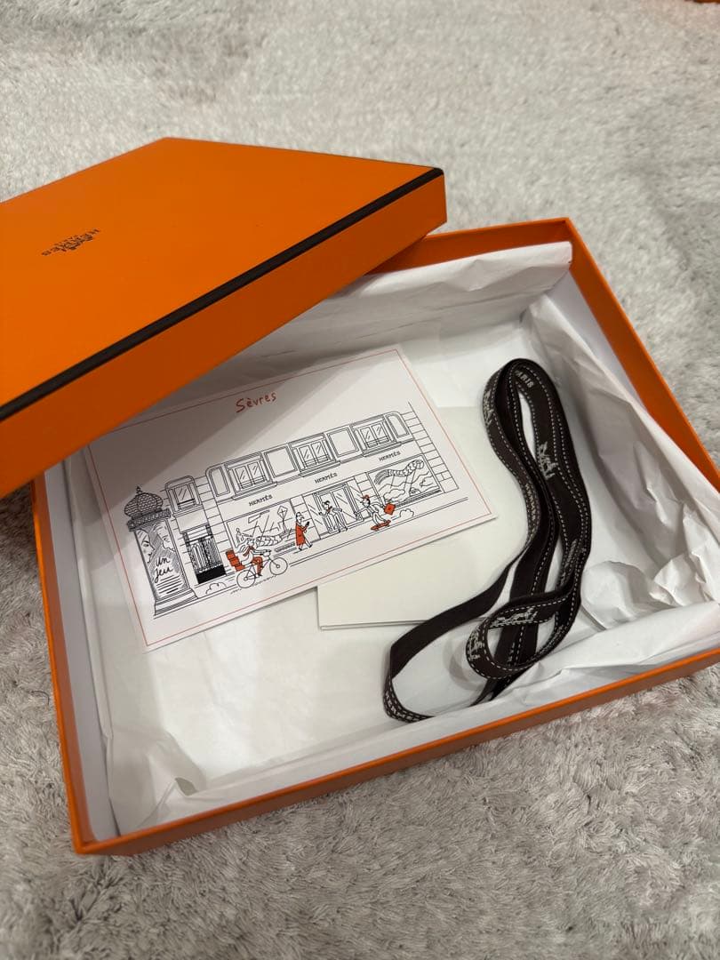 エルメス 空箱 エヴリンtpm 美品 エルメス 空箱 069◇ リボン ミニ