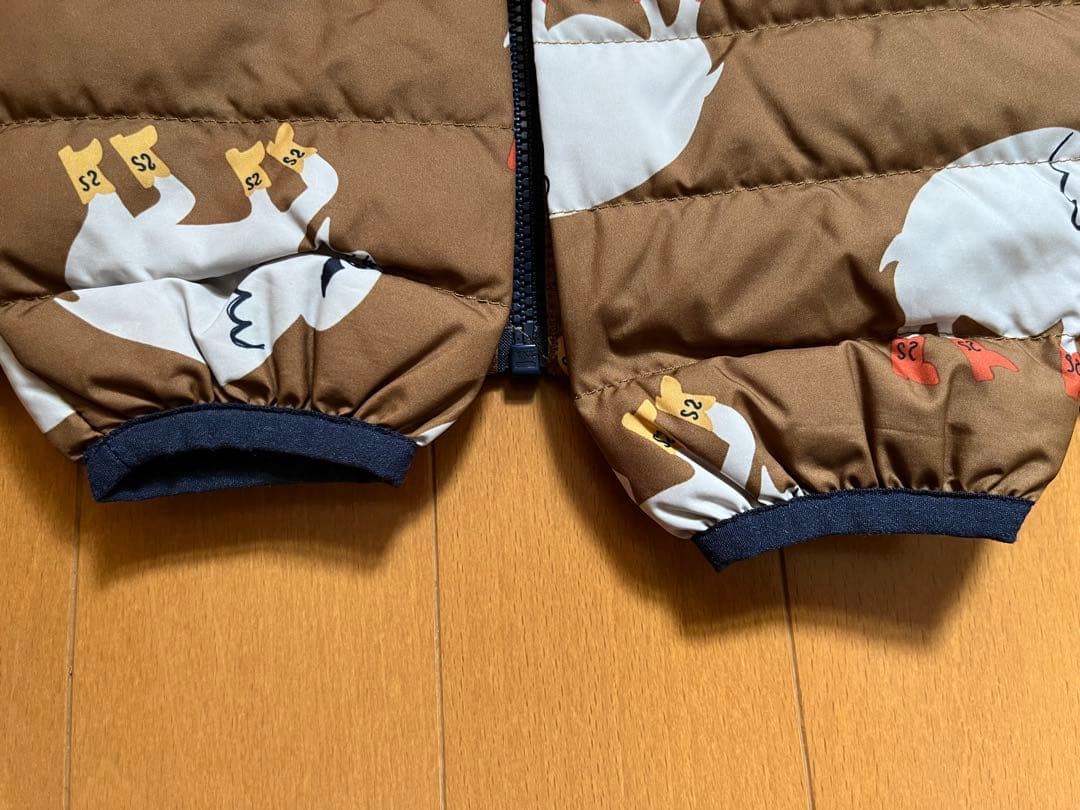パタゴニア　ダウン　2T キッズ　バッファロー　ブラウン