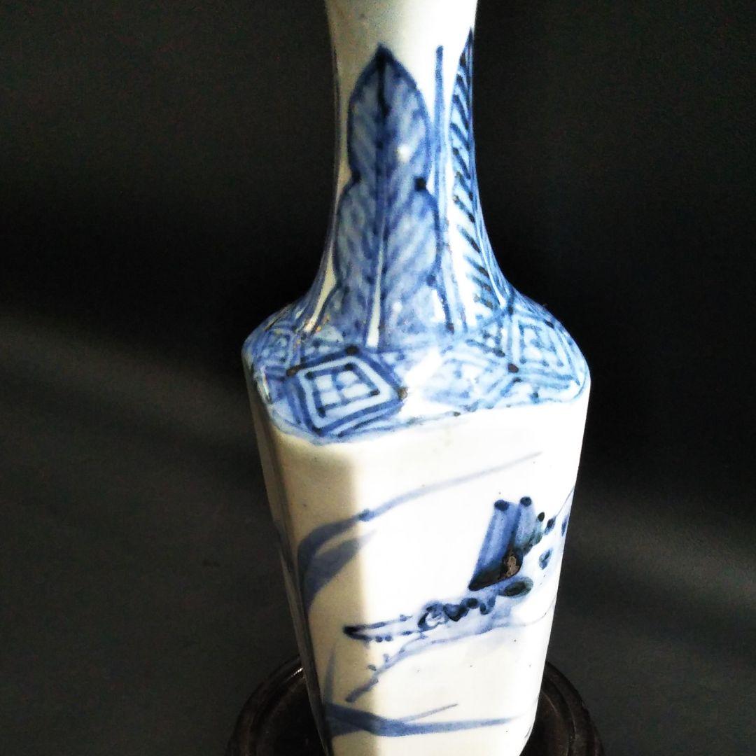 中国古美術/青花魚藻紋四方長頸瓶/元代/の通販｜gourmetvet.co.za