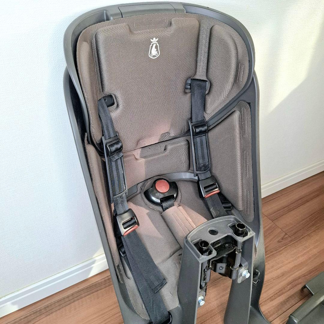 ビッケ2 bikke2 電動自転車用 フロント チャイルドシート グレー