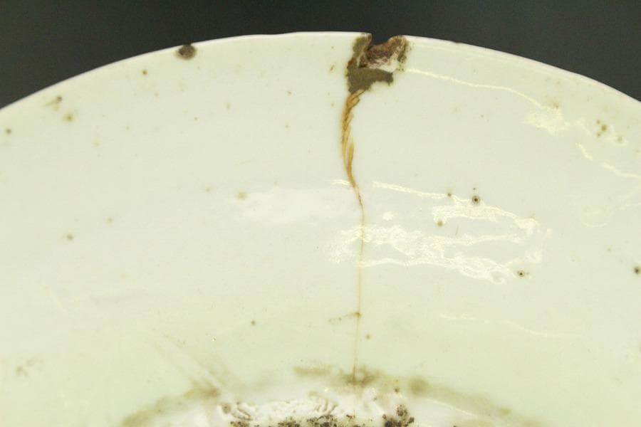 茶道具 唐物 呉須赤絵 鳳花紋 皿 φ25.5cm 中国美術(A928) - メルカリ