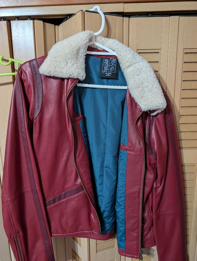 Super Groupies 両儀式 モデル レザーブルゾン 空の境界 両儀式 モデル レザーブルゾン 空の境界 空の境界 / 空境 / the Garden