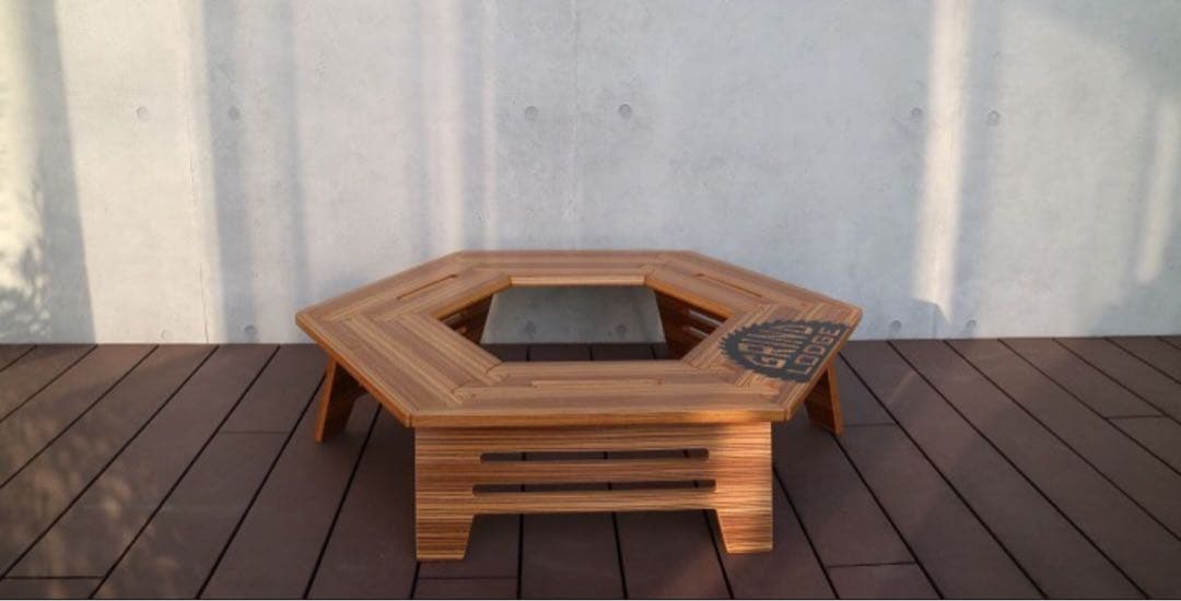 TheArth しま次郎ヘキサテーブル 生刷り