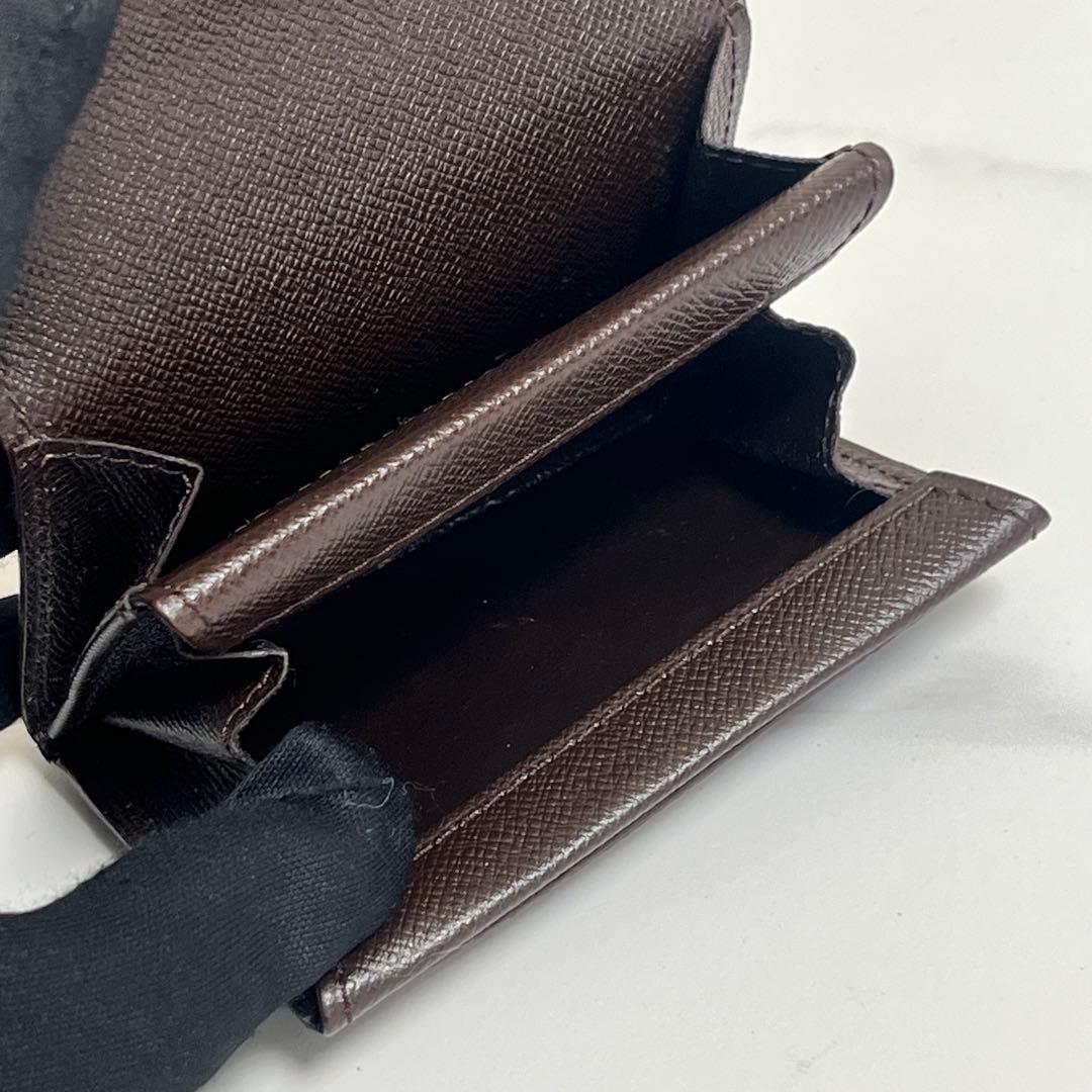 外観美品　ルイヴィトン ダミエ　ポルト　モネプラ　ケース