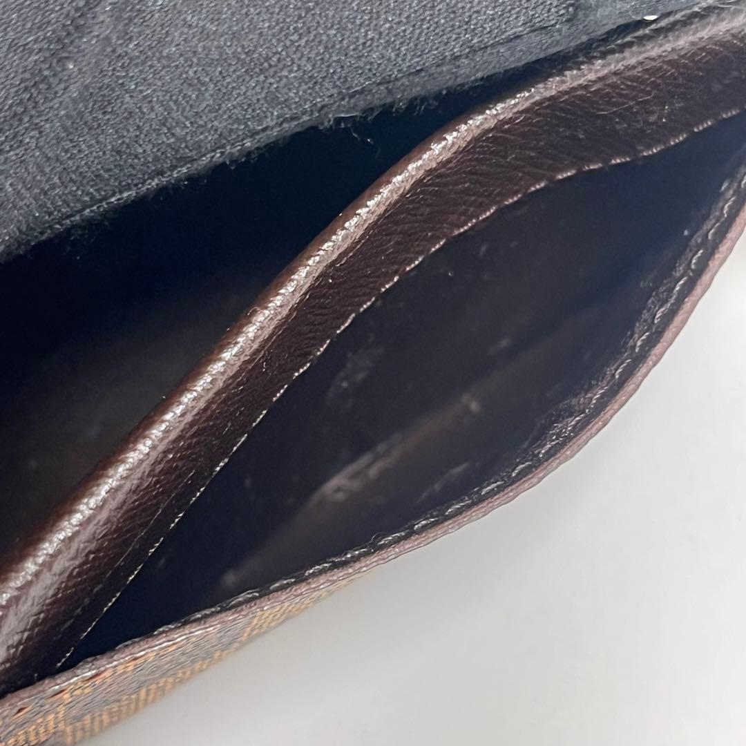 外観美品　ルイヴィトン ダミエ　ポルト　モネプラ　ケース