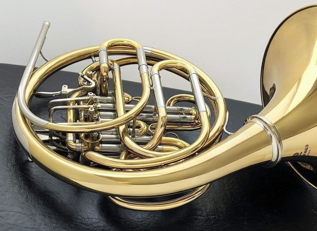 【美品】ホルン ヤマハ フルダブル YHR663(プロモデル)