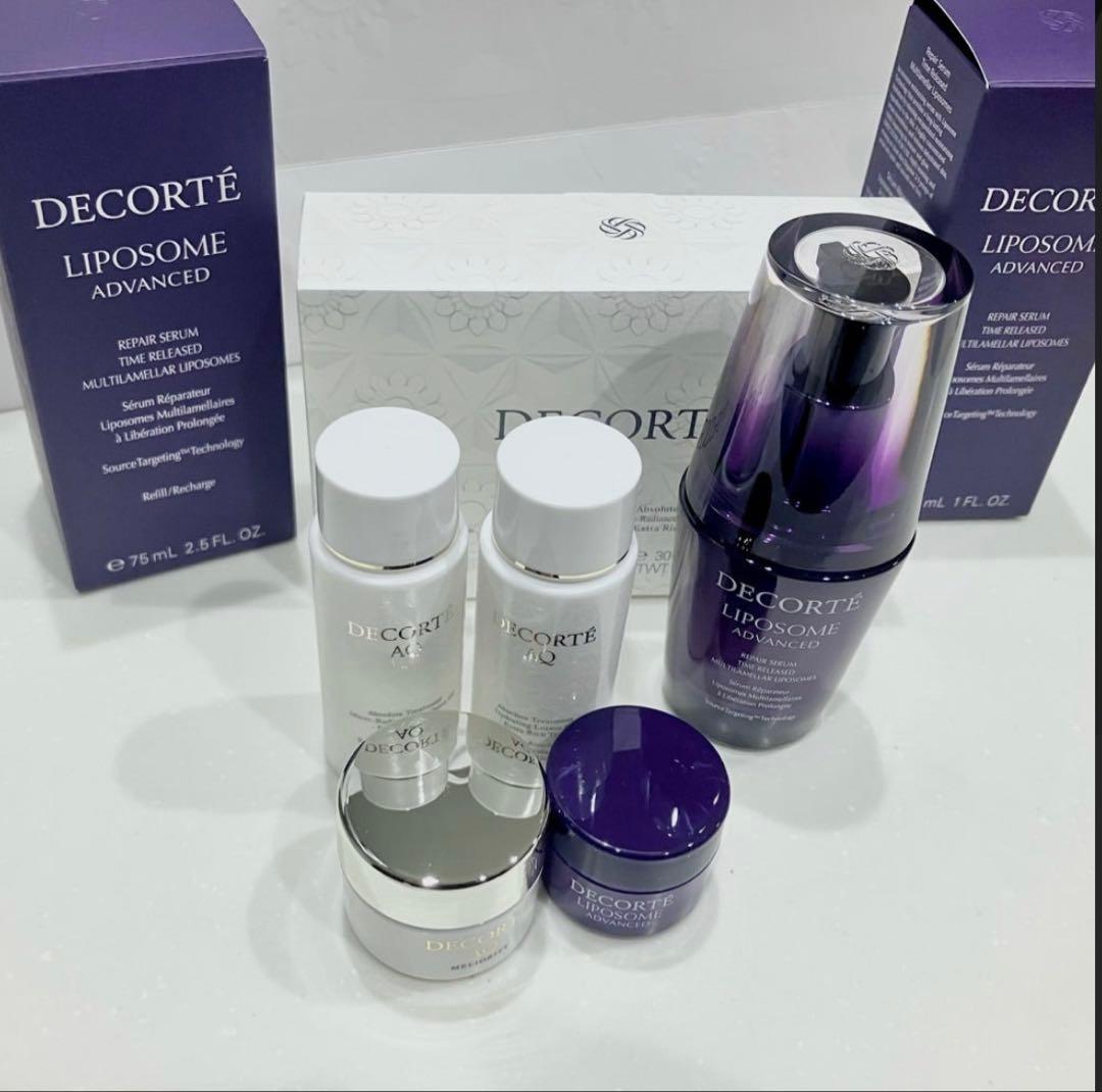 デコルテ　リポソーム詰め替えセット リファ　美顔ローラー
