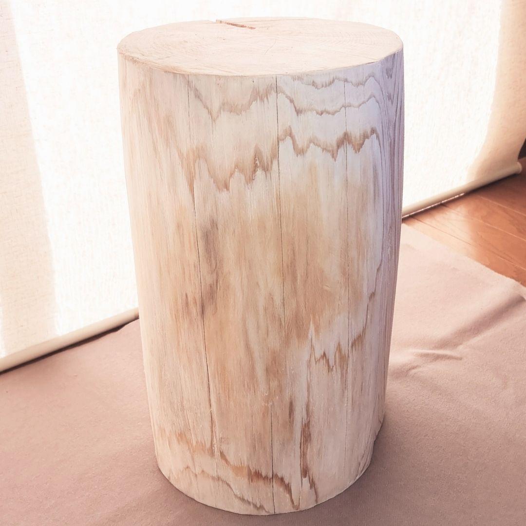森の香り 東濃ひのき スツール テーブル 無垢無塗装 オーガニック