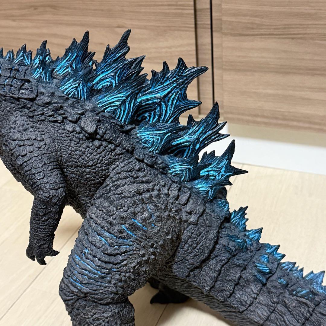 LED発光不良・リペイント済み】東宝大怪獣 ゴジラ(2019) 少年リック限定