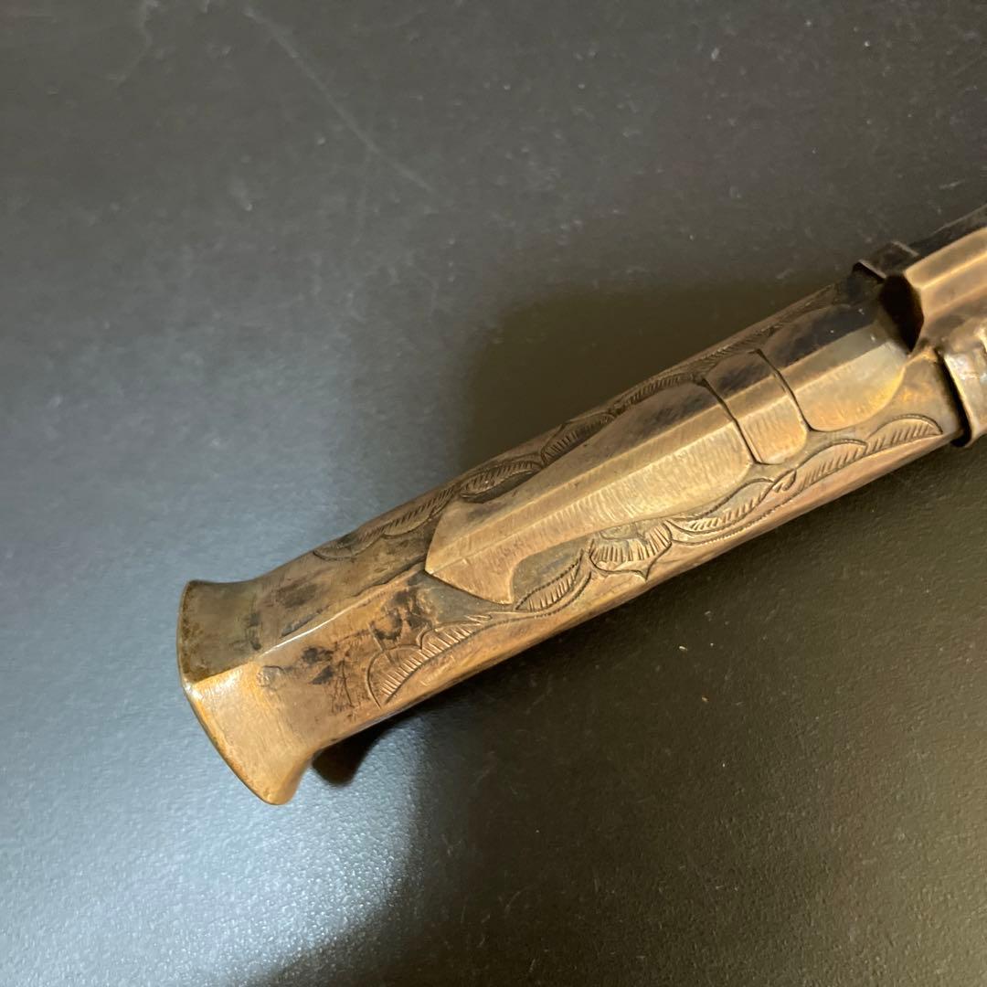 時代　李朝　超銀　銀箸ペーパーナイフ　銀箸ナイフ