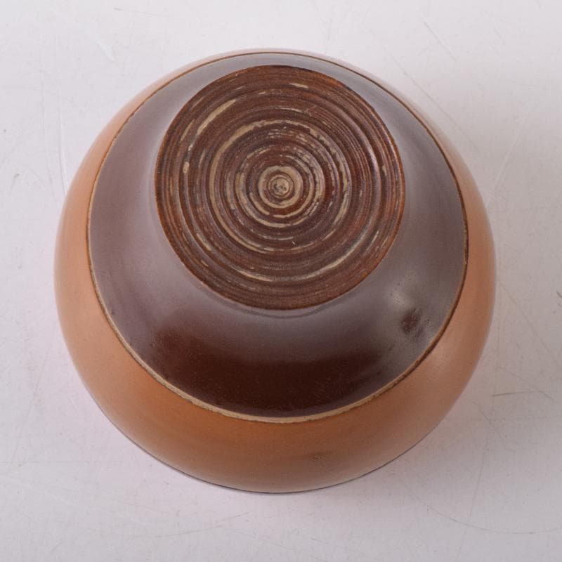 茶道具　漆塗　独楽　莨入　煙草入　時代箱付　V　8240