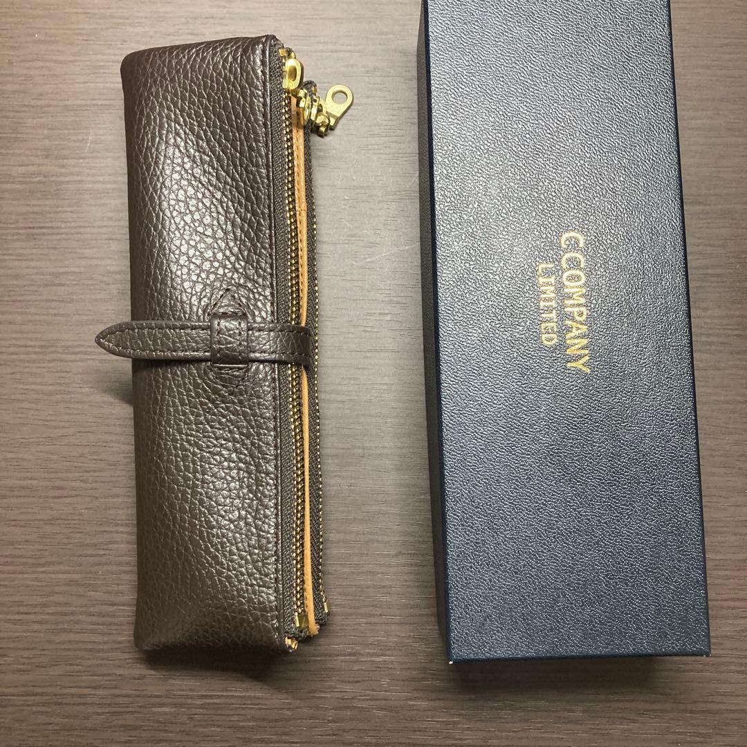 シャーペンまとめ売り ルポセカンドペンケース 工房KIKI オレンズネロ