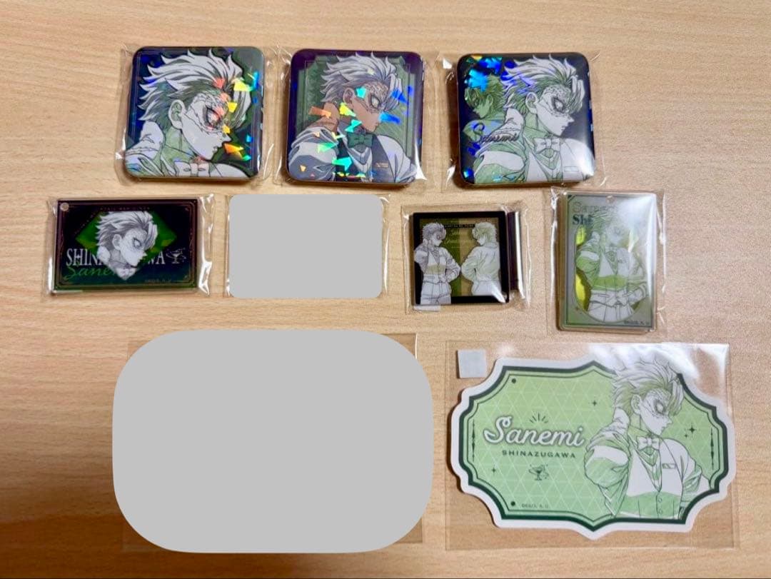 鬼滅の刃 モクテルバー 不死川実弥 第2弾ロト グリッター缶バッジなど