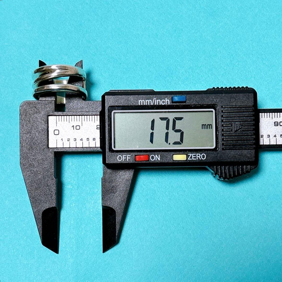 【美品】14.5号 Tiffanyティファニー ダイアゴナル リング SV925