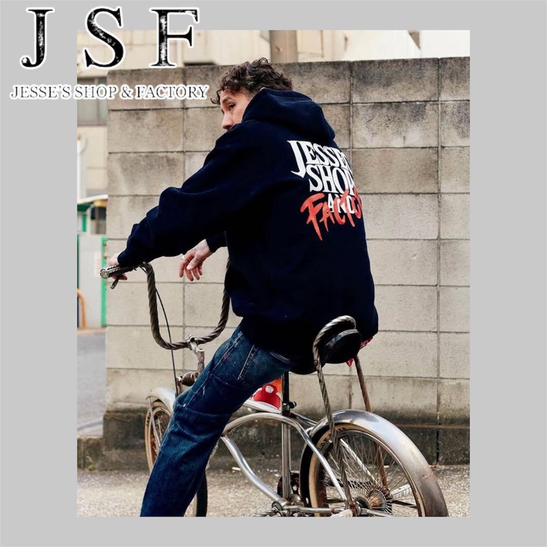 JSF JESSE'S SHOP & FACTORY ロゴパーカー XXL