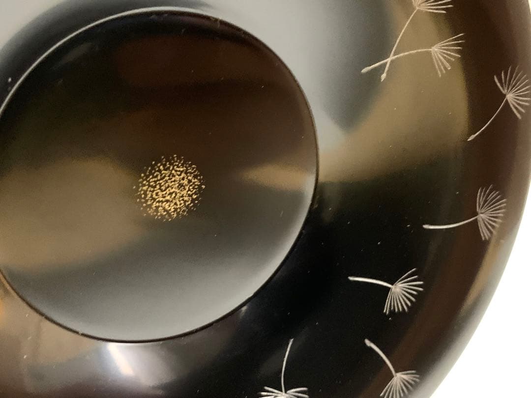 藤田正堂 舞々茶托 蒔絵 茶托