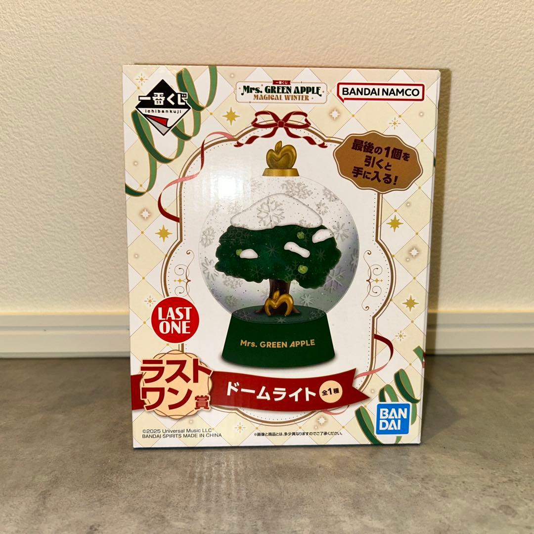 Mrs. GREEN APPLE マスコット3体セットとドームライト