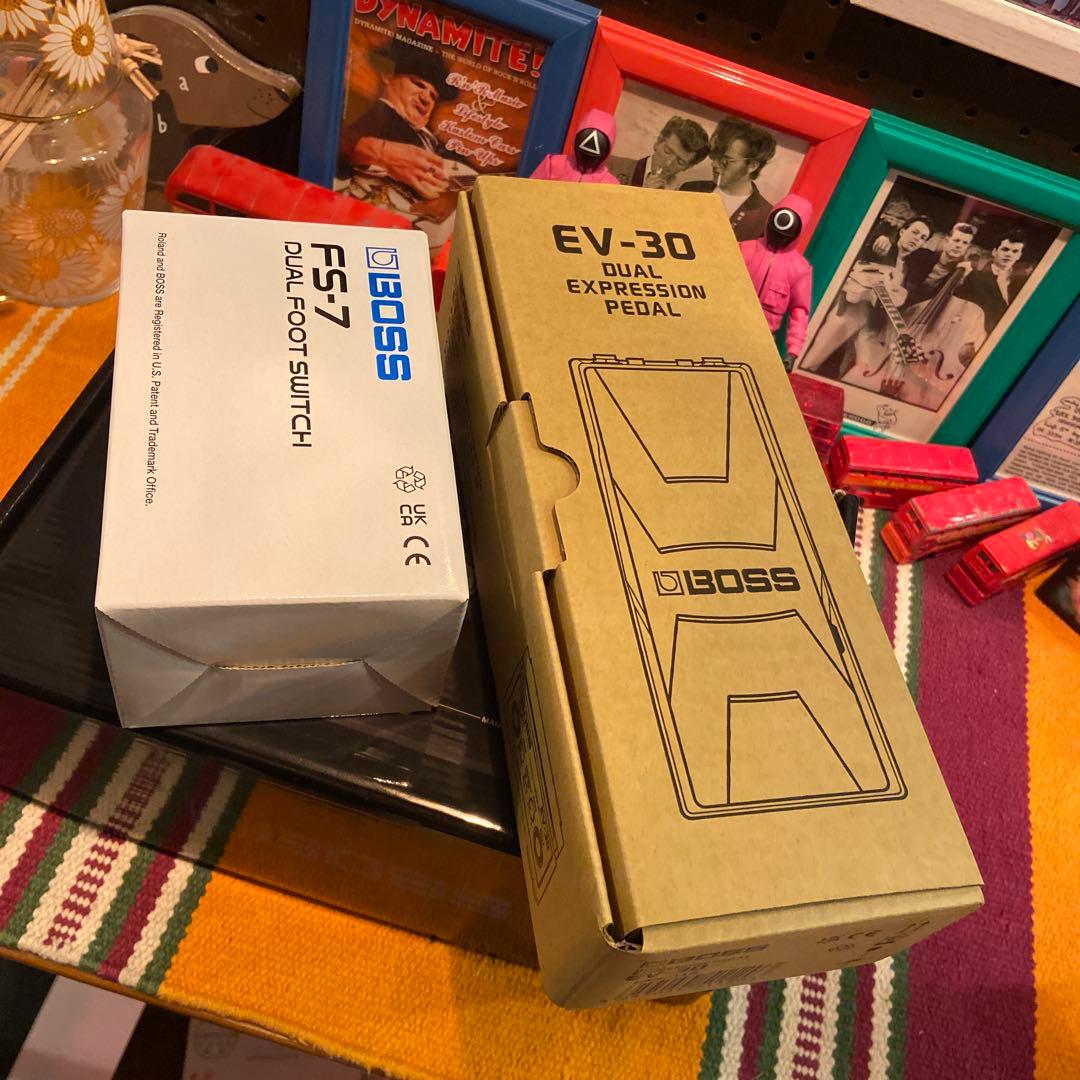 BOSS GT-1000 CORE FS-7 EV-30 TRSケーブル1m×2