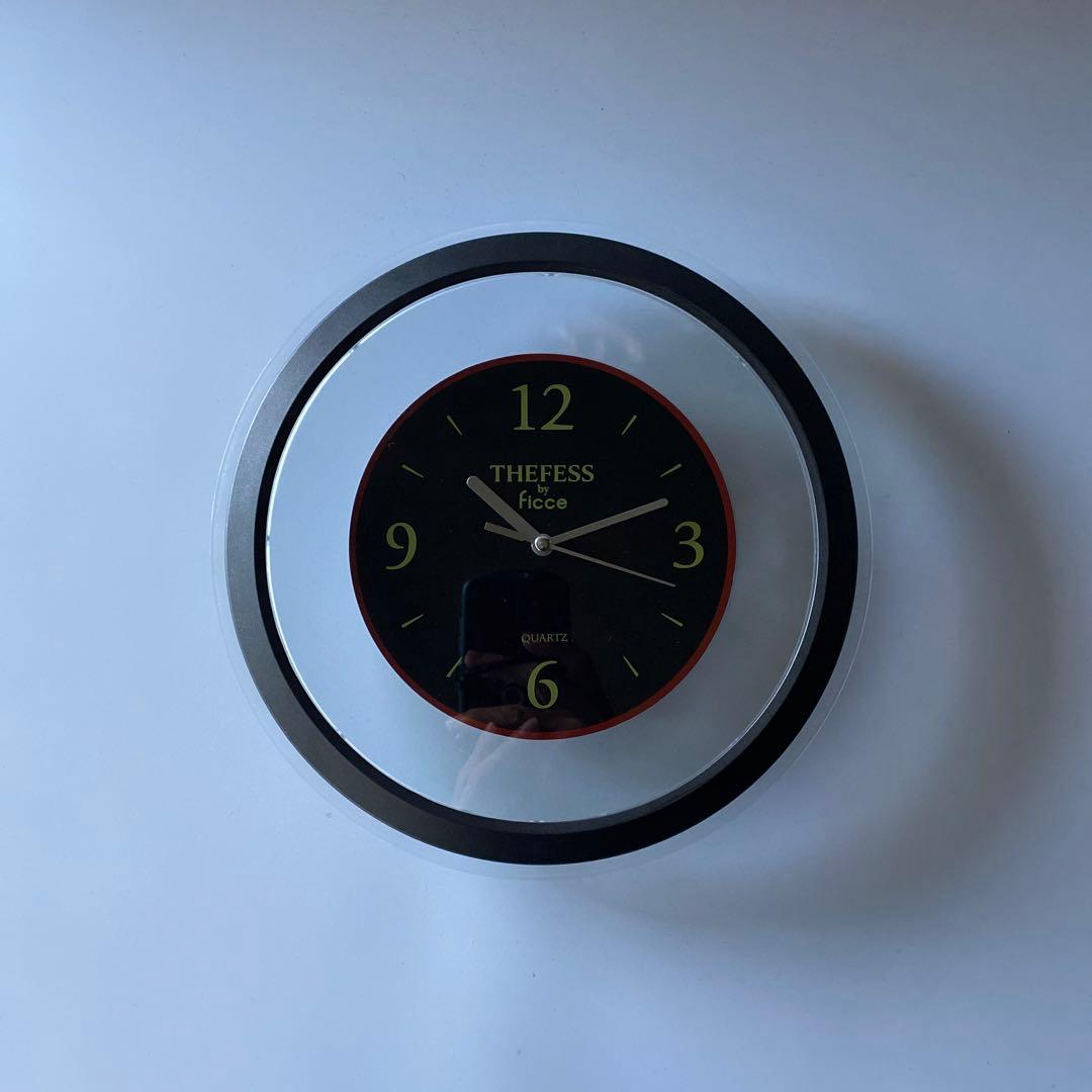 フィッチェ ポストモダン 掛け時計 置き時計 新品未使用 ソットサス 時計
