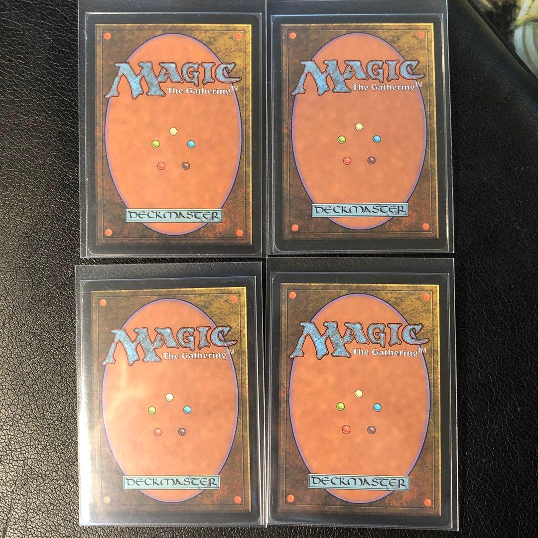 MTG 初版 テンペスト 水蓮の花びら 日本語 4枚セット｜水蓮の