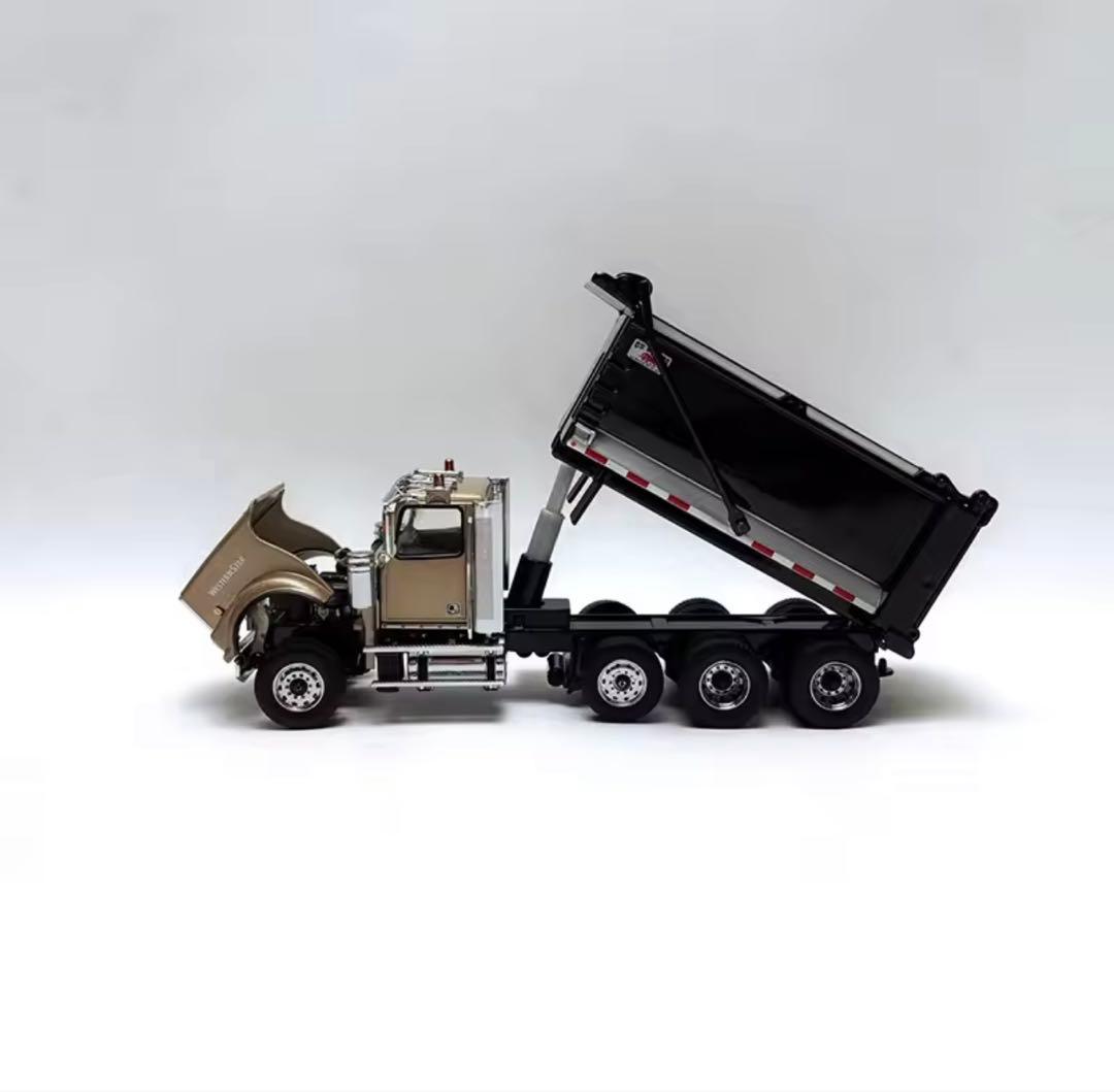 DM 1/50スケール ウエスタンスター 4900 ダンプトラック 合金製モデル