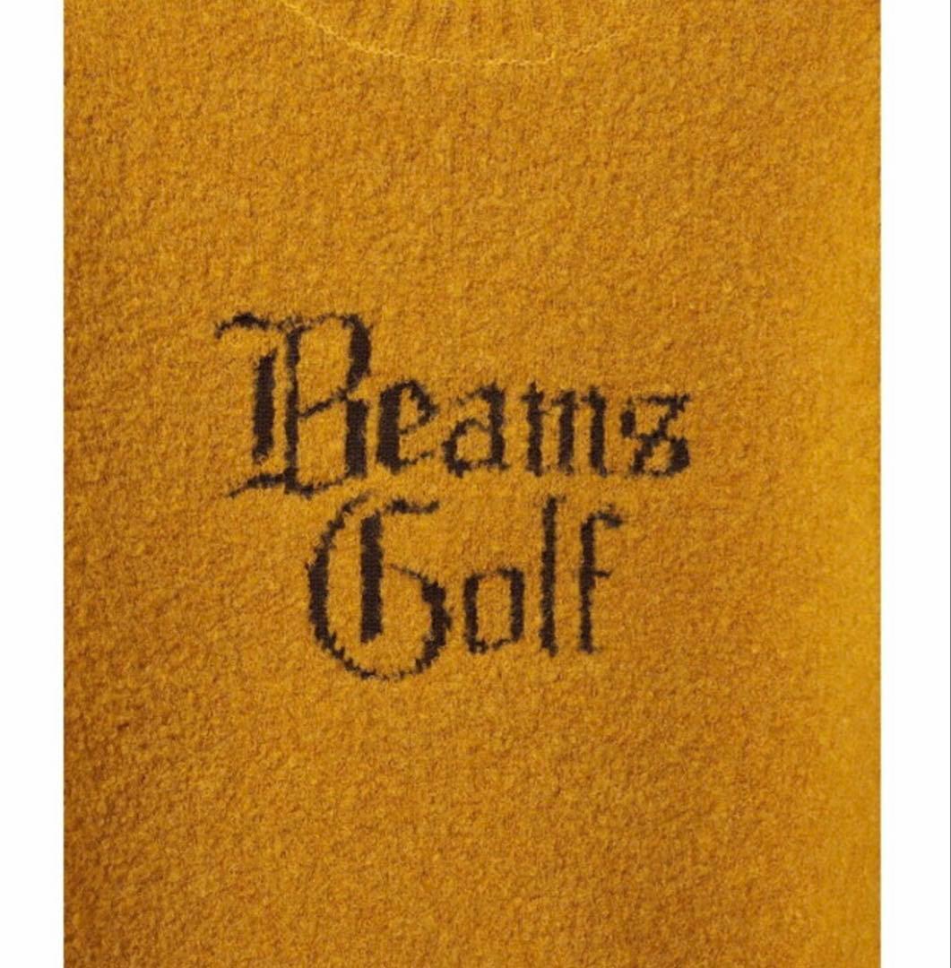 BEAMS GOLFORANGE LABEL USフラッグ ニット L