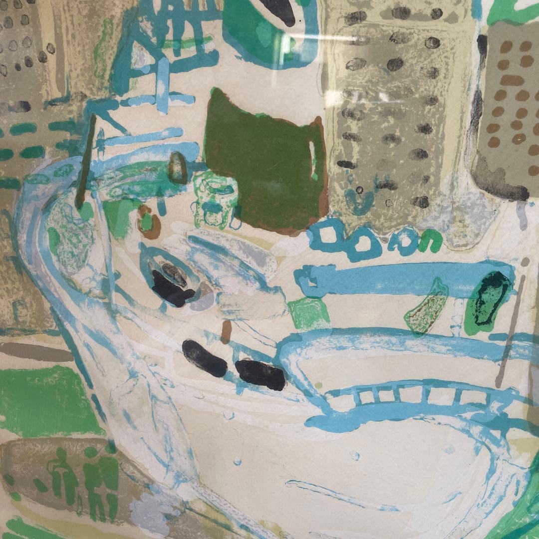 リトグラフ 50/100 サイン入り 絵画　アルバート　ザヴァロ