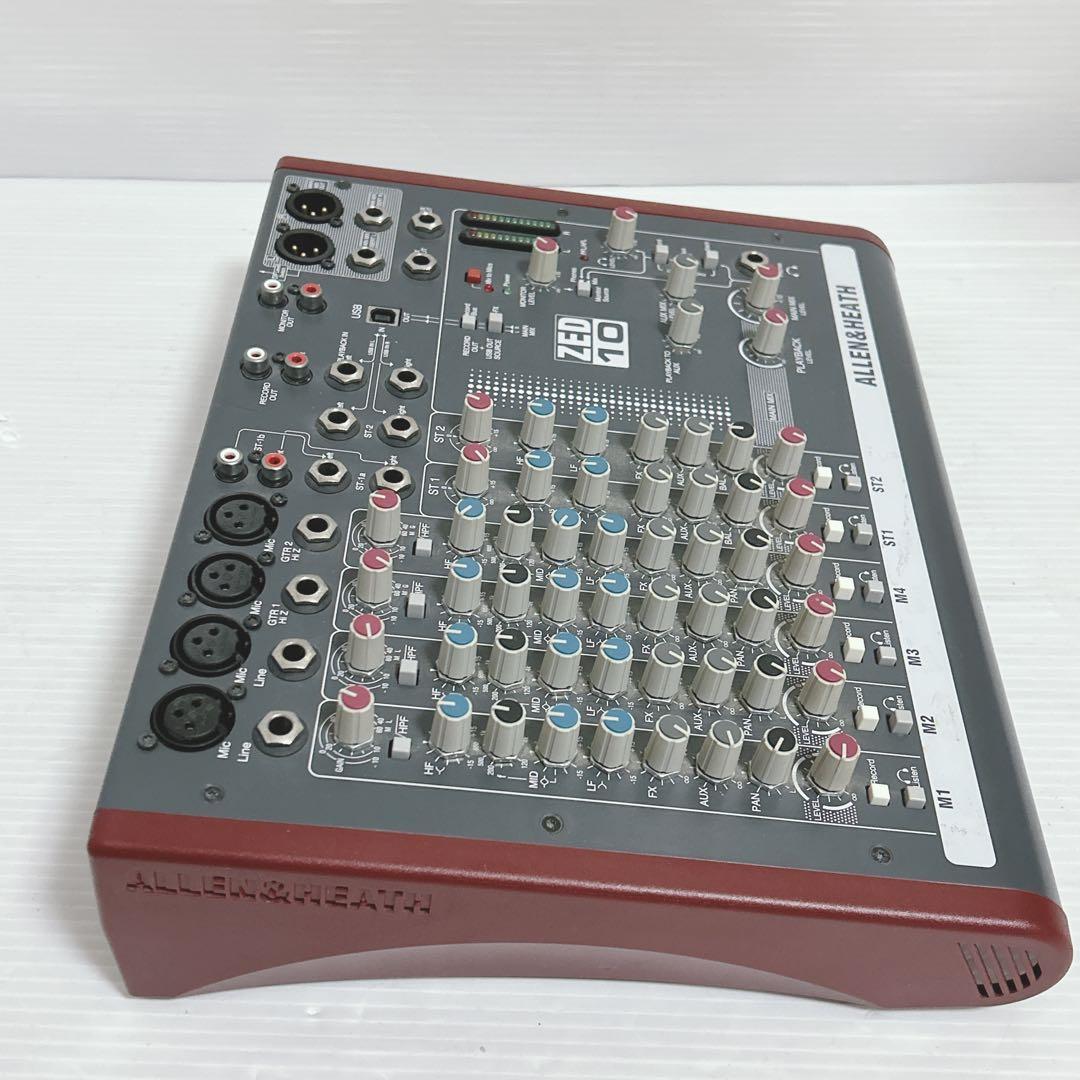 【ジャンク】　通電OK ALLEN&HEATH ZED-10 ミキサー　KORG