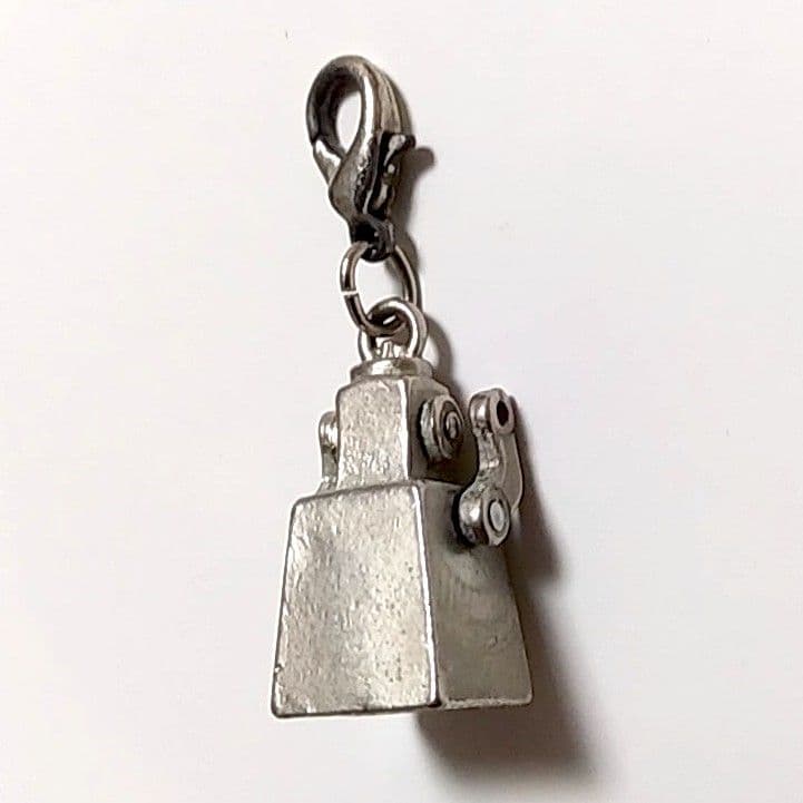 ★稀少★ブリキのおもちゃ博物館メタルロボット ストラップキーホルダー北原照久