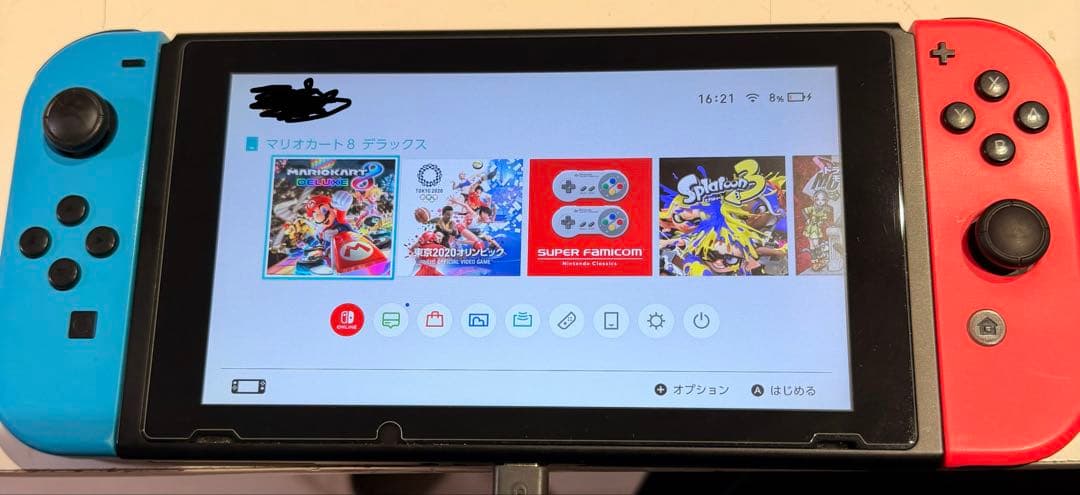Nintendo Switch ブラック本体　どうぶつの森