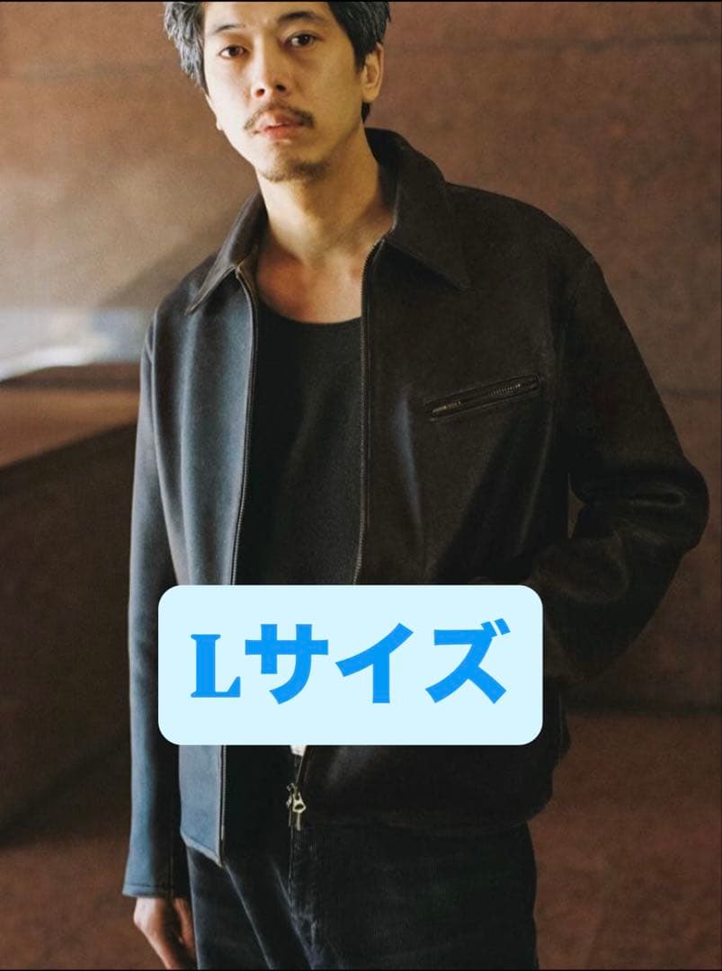 美品】LIDNM VINTAGE WASHED LEATHER ZIP / L - メルカリ