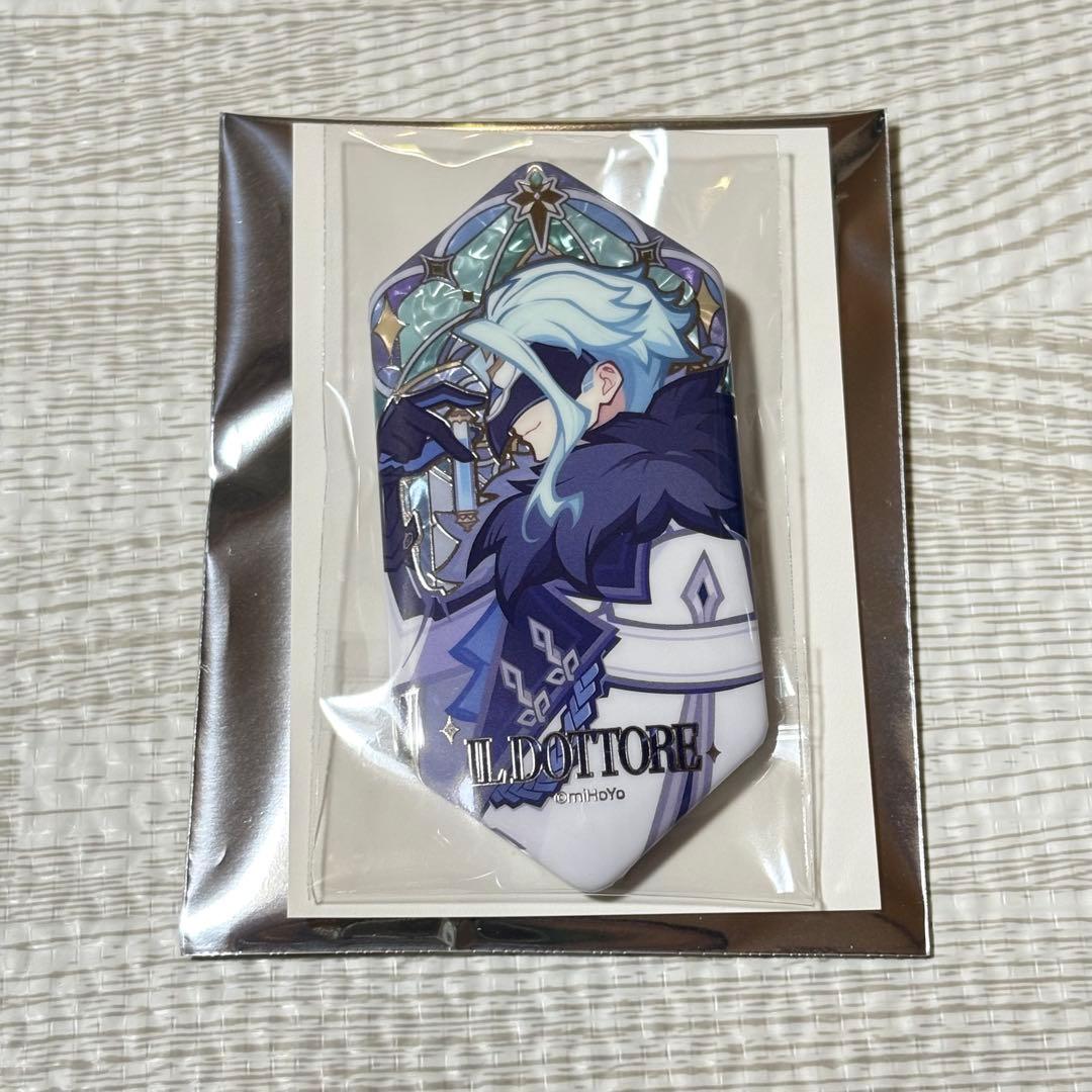 原神】博士 ドットーレファデュイ 執行官 缶バッジ 公式正規品 - メルカリ