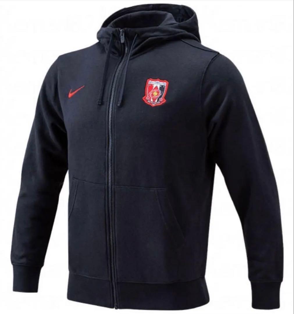 浦和レッズ NIKE ジップパーカー 新品タグ付き - メルカリ