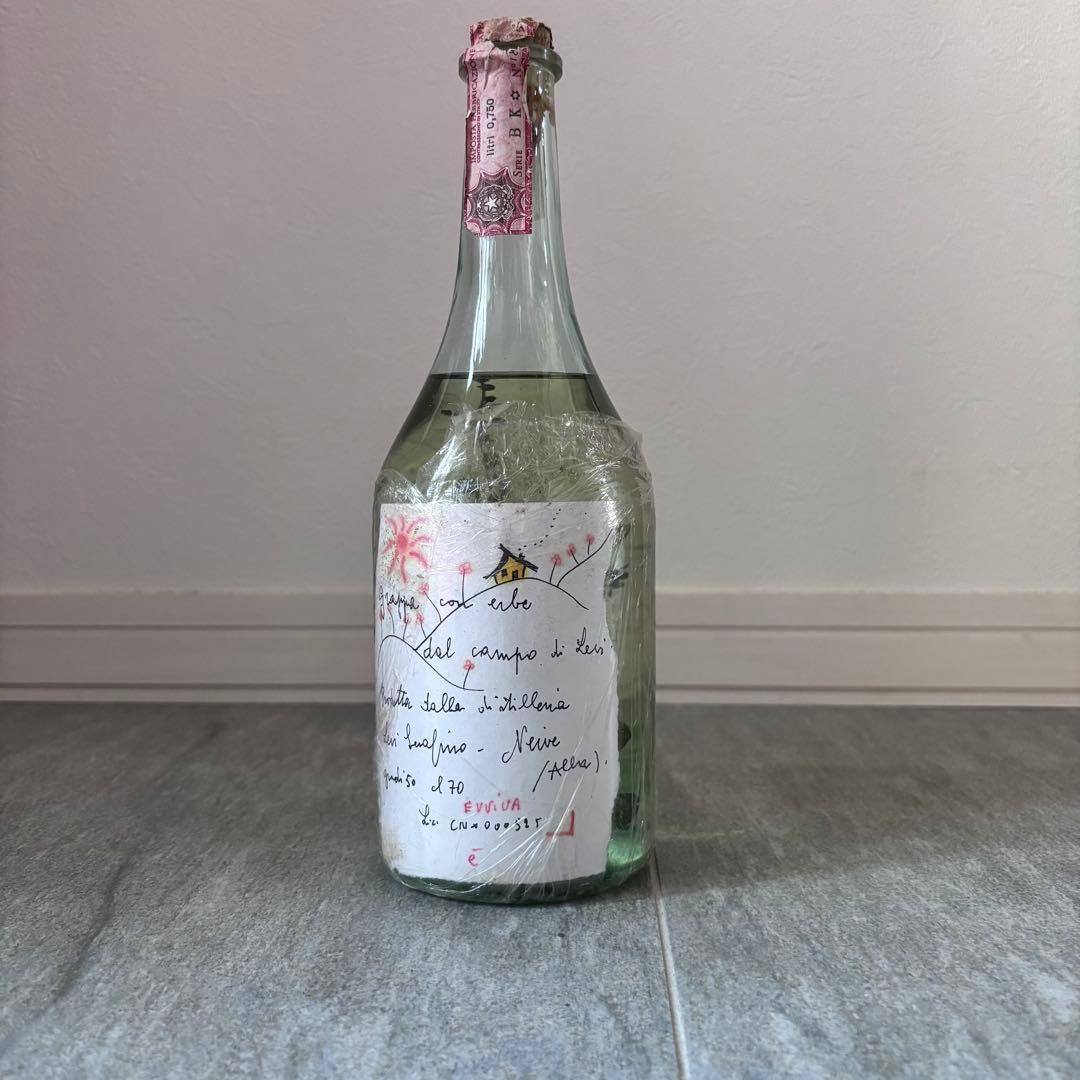 美品】ロマーノレヴィ ルータ ミント グラッパ ハーブ入 2007 750ml