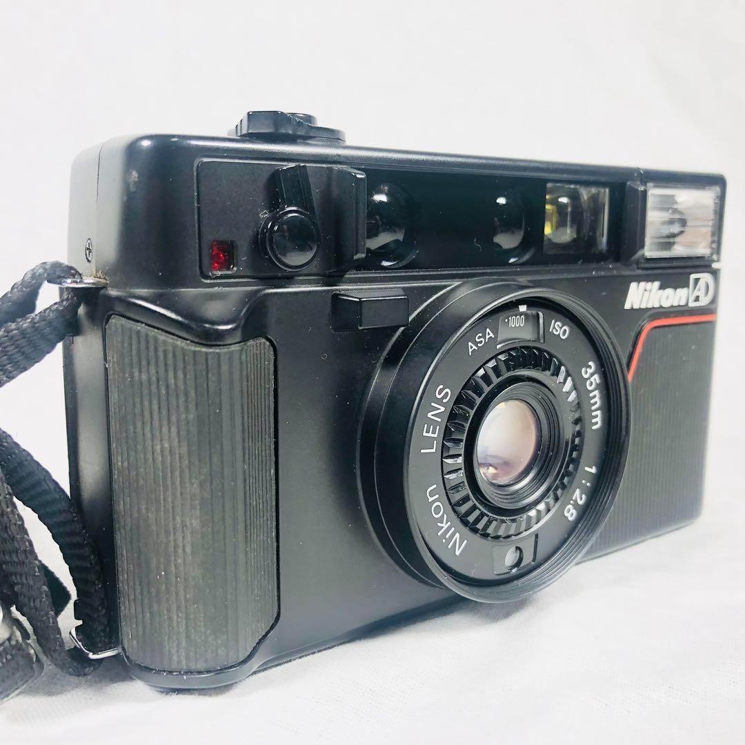 完動品】Nikon L35AD フィルムカメラ ISO1000 動作確認済み