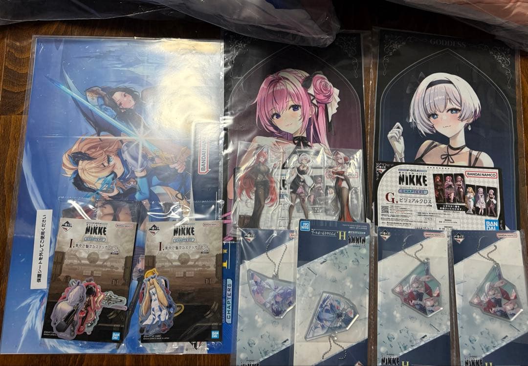 れ*ど様 一番くじ 勝利の女神 ニケ NIKKE A、B、D、ラストワン賞他下位