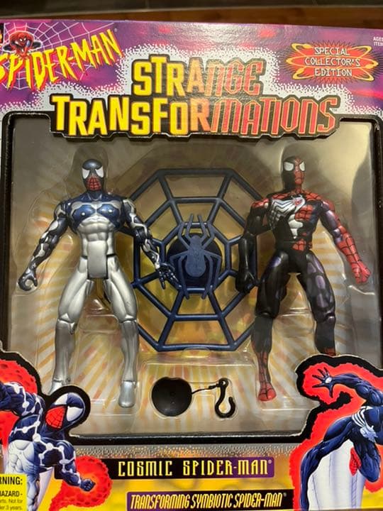 アンティーク、TOYBIZ社製、8インチSPIDERMAN アンティーク、TOYBIZ社