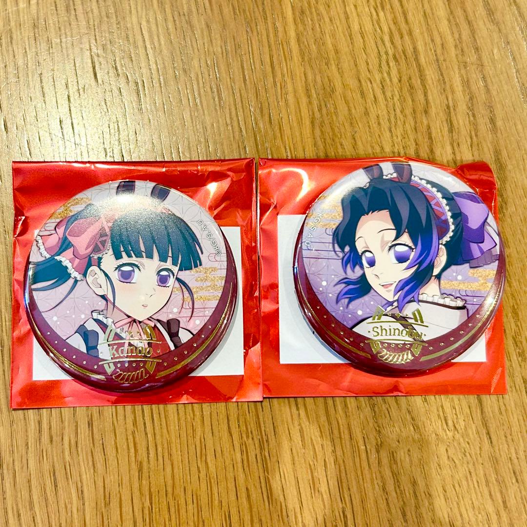 鬼滅の刃 干支 2026 午年 ランダム箔押し缶バッジ しのぶ カナヲ